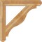 Ekena Millwork Funston Craftsman Rough Sawn Bracket, Western Red Cedar, 6"W x 46"D x 46"H BKT06X46X46FST04RWR - alternate 3